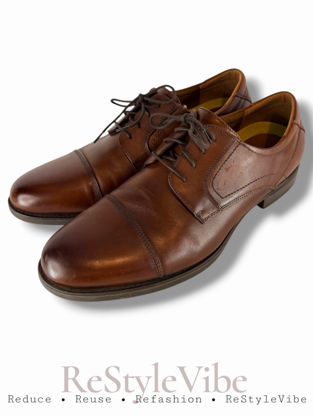 FLORSHEIM Men’s Size 13 EEE WIDE Shoes Leather Comfortech OrthoLite Support